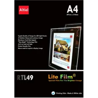 A4 Backlit, RTL 49, 50 stk.